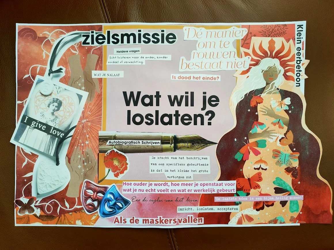 Creatieve Workshop Vision Board & Zingeving in Bergen op Zoom bij Marie-José Aeissing van Huis Hecate