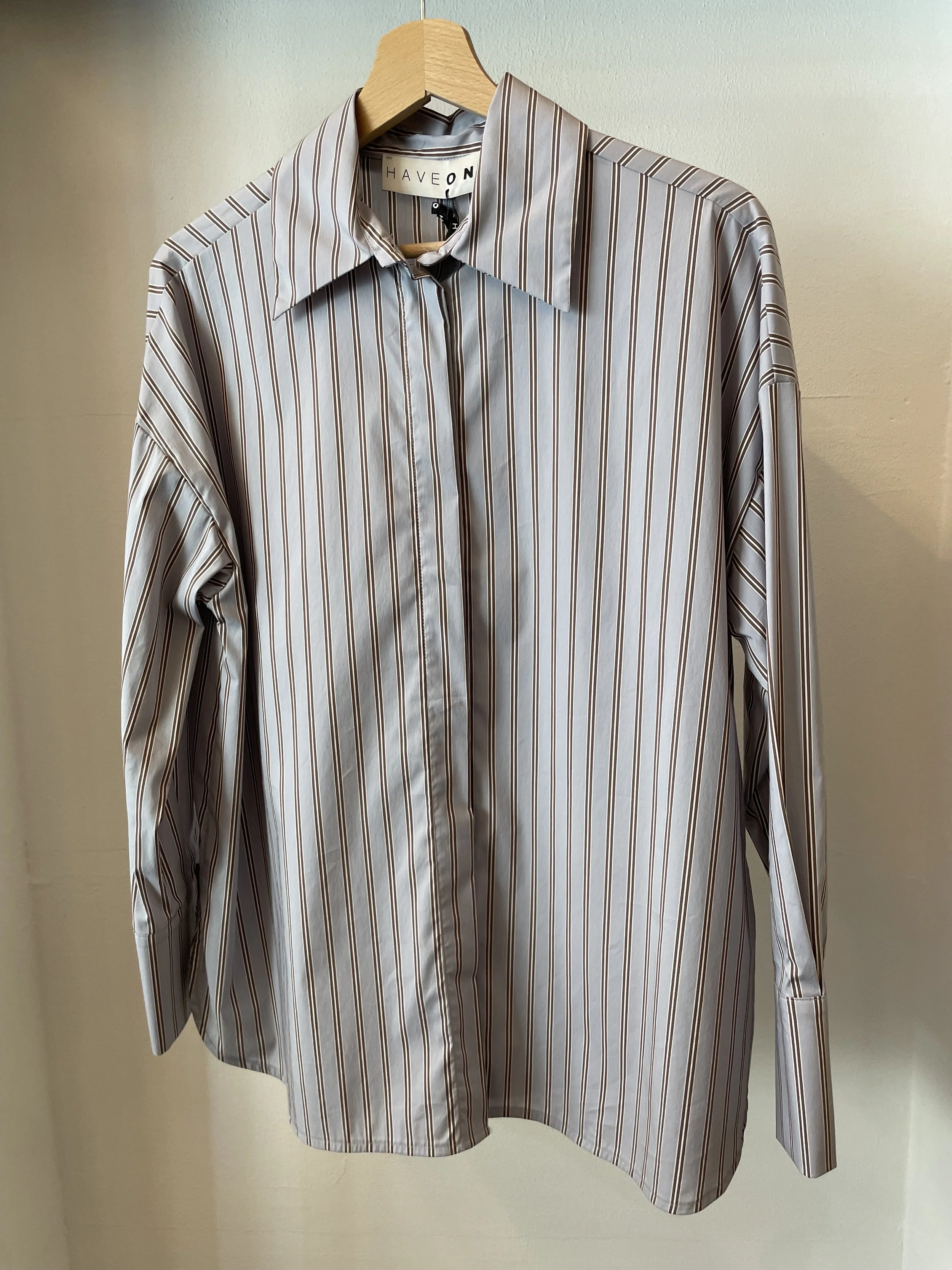 Camicia Over a righe