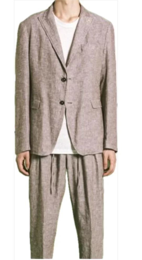 Completo in misto lino