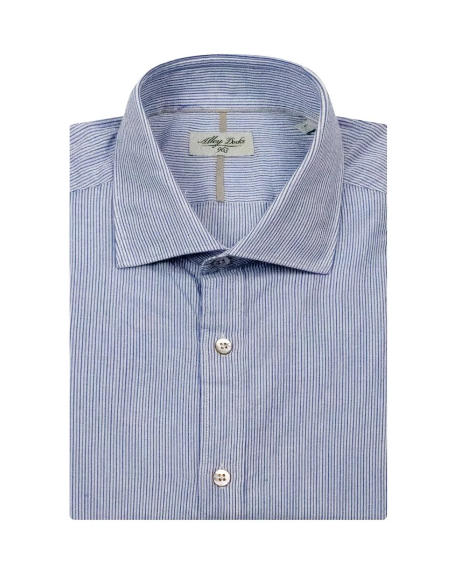 Camicia in Cotone a Righe