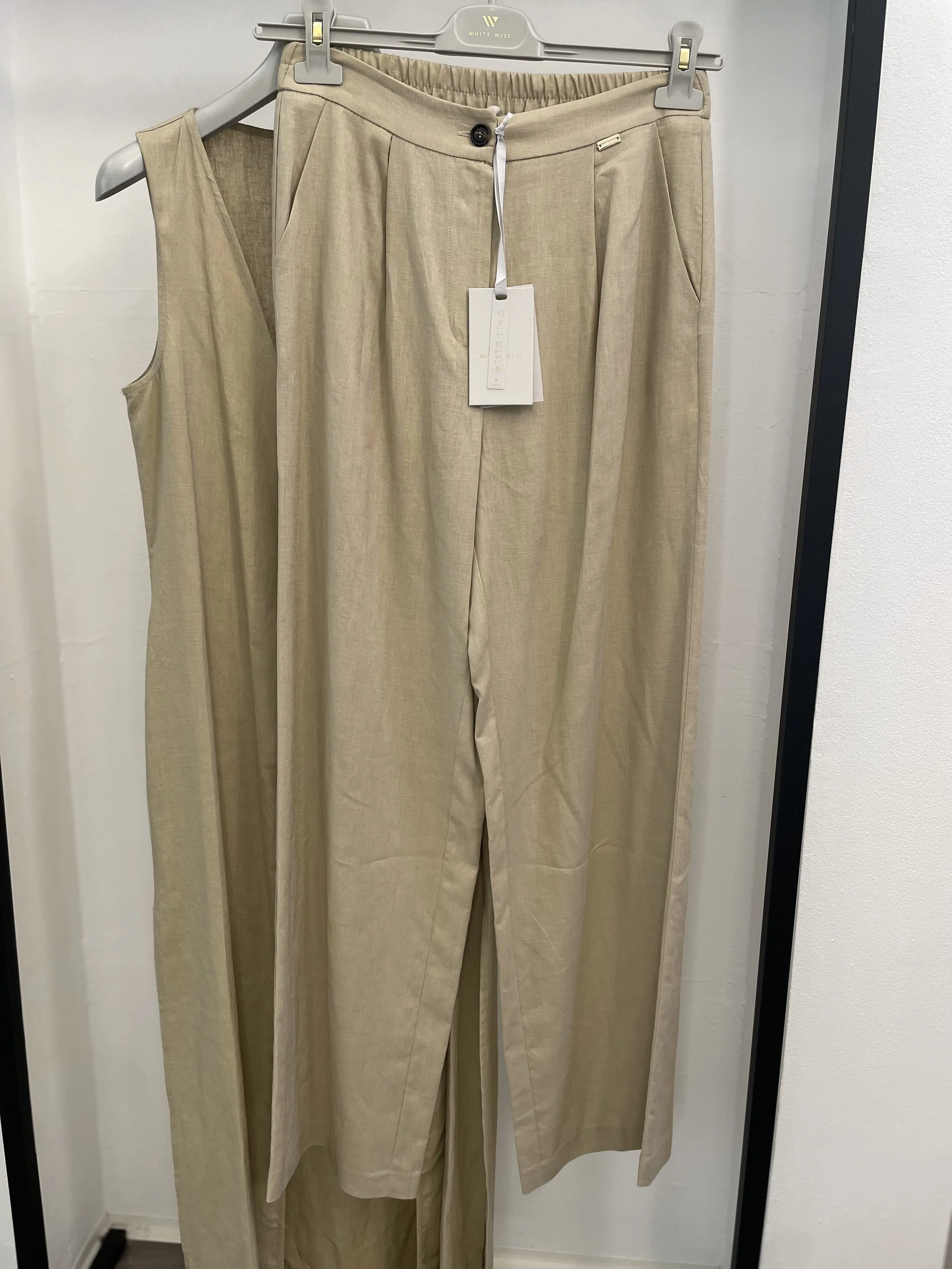 Pantalone misto lino