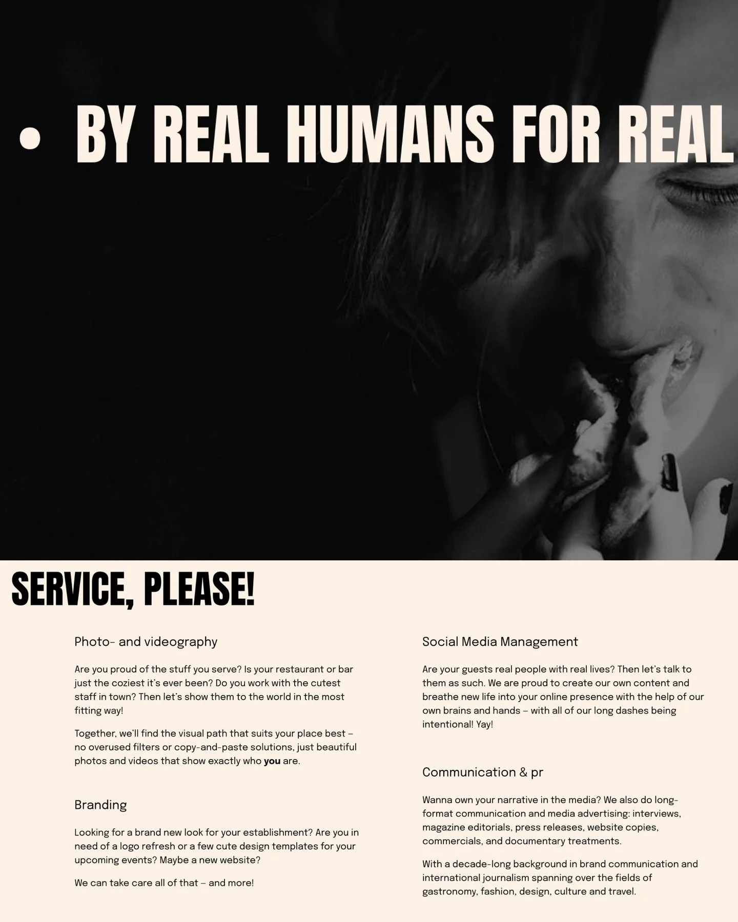 NYHEDER! After 10 months of targeted procrastination, several password reminder requests, and feeling very bad about myself, last night &ndash; with only 2 hours of work &ndash; I finally brought my website to life! And now all I can think of: why di