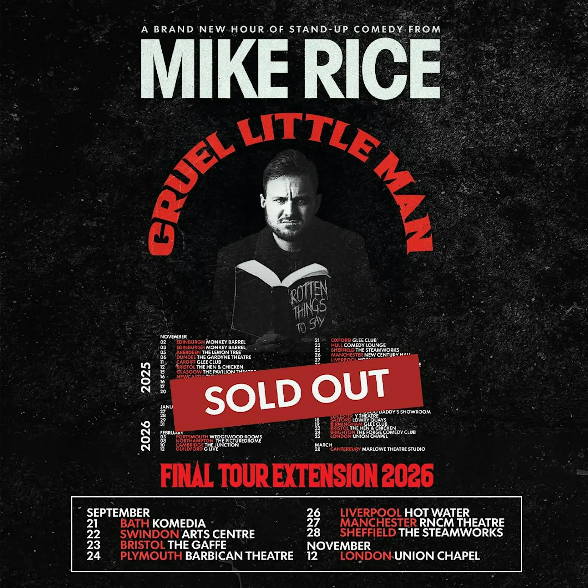 Mike Rice - Cruel Little Man