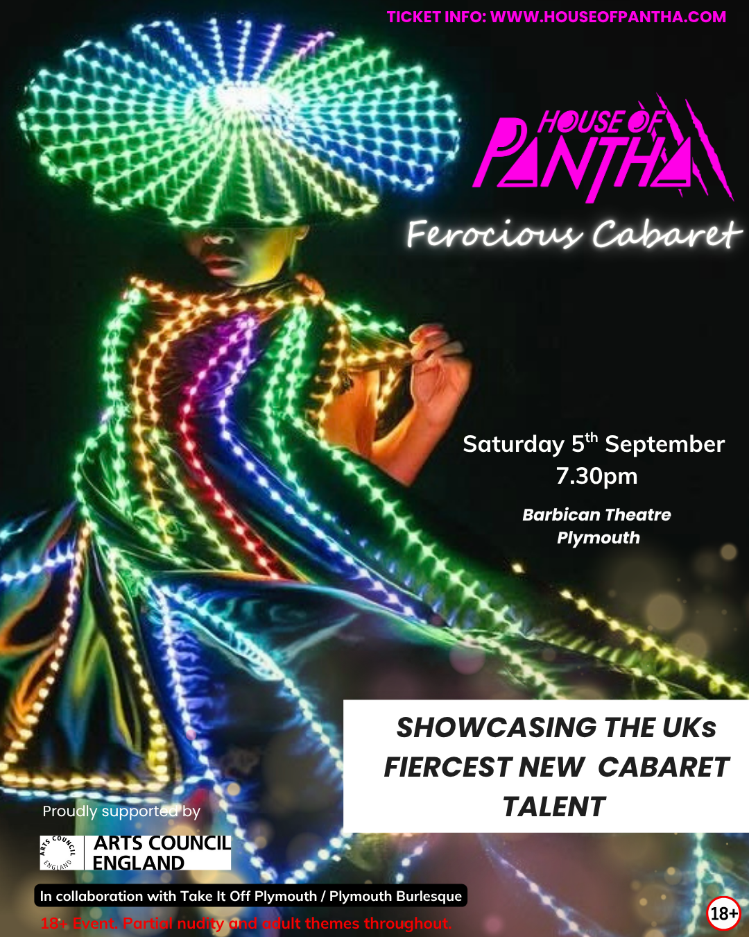HOUSE OF PANTHA: FEROCIOUS CABARET PLYMOUTH