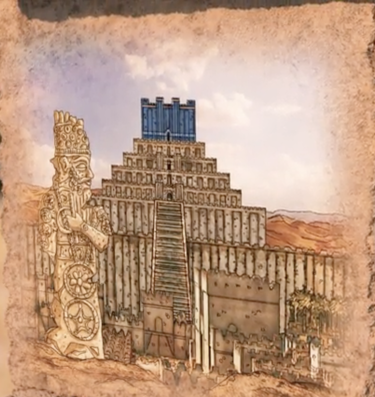 Tower of Babel, Babylon