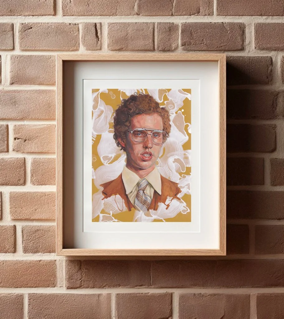 Napoleon print framed.jpg
