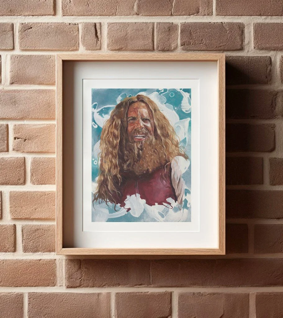 Bronco print framed.jpg