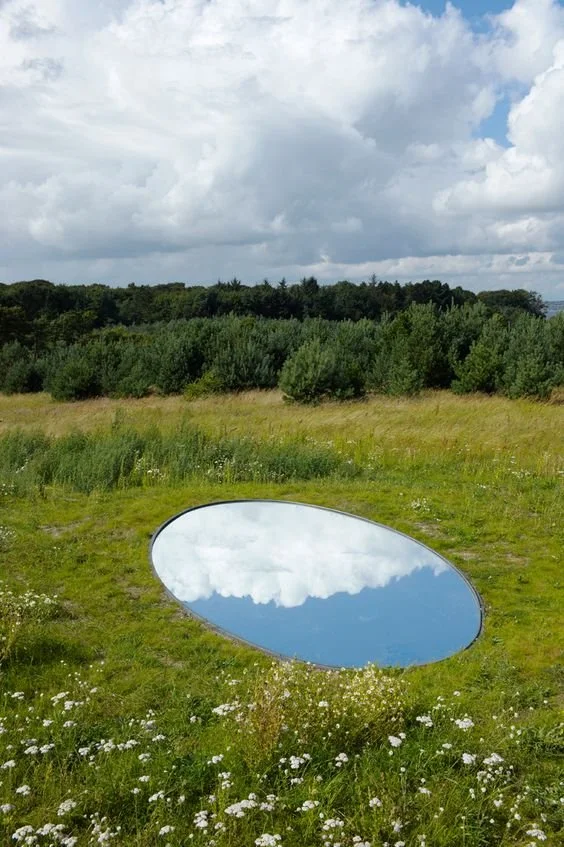 olafur eliasson- elliptical mirrors, representative of glacial basins.jpg