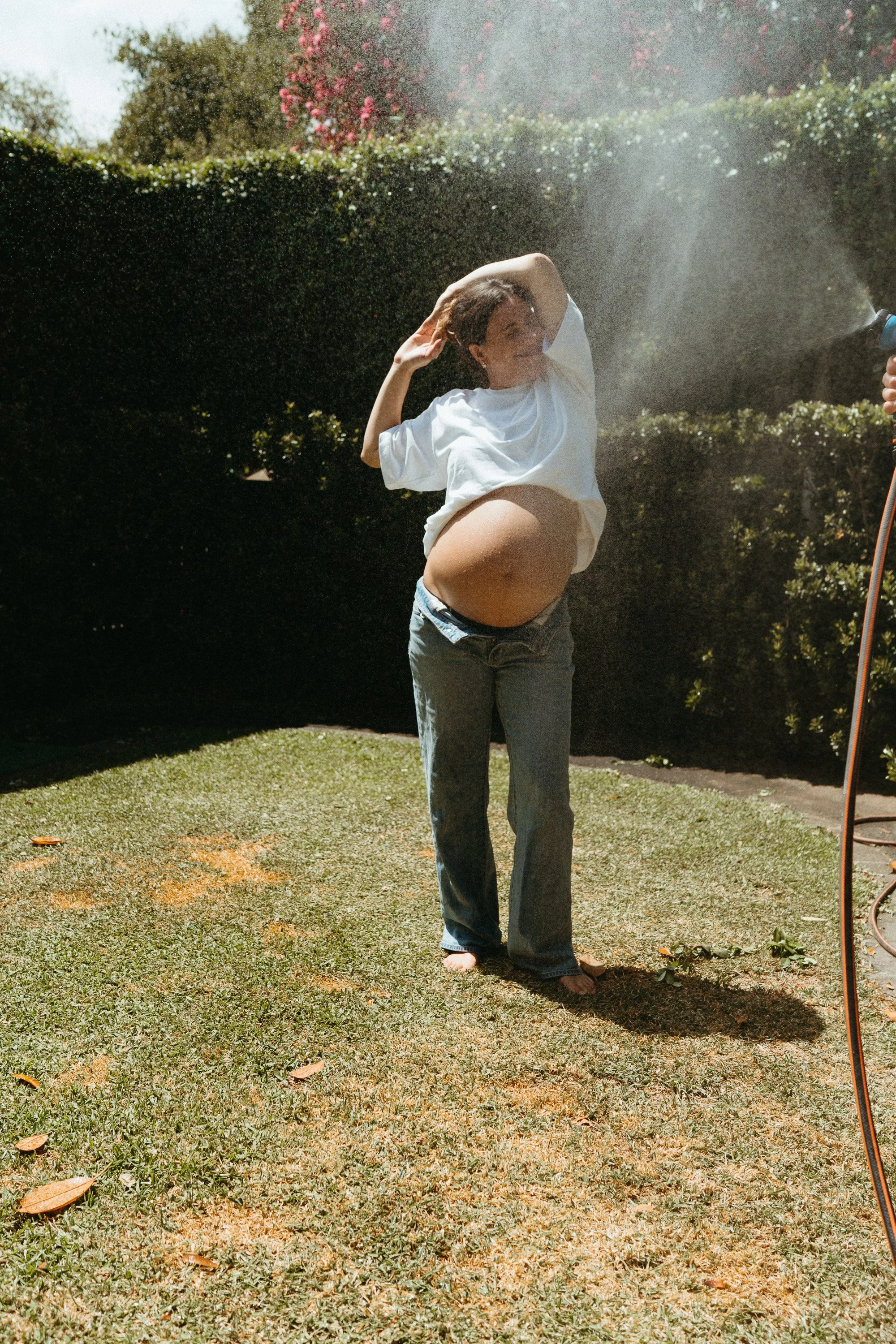 Documentary style maternity shoot Melbourne Victoria