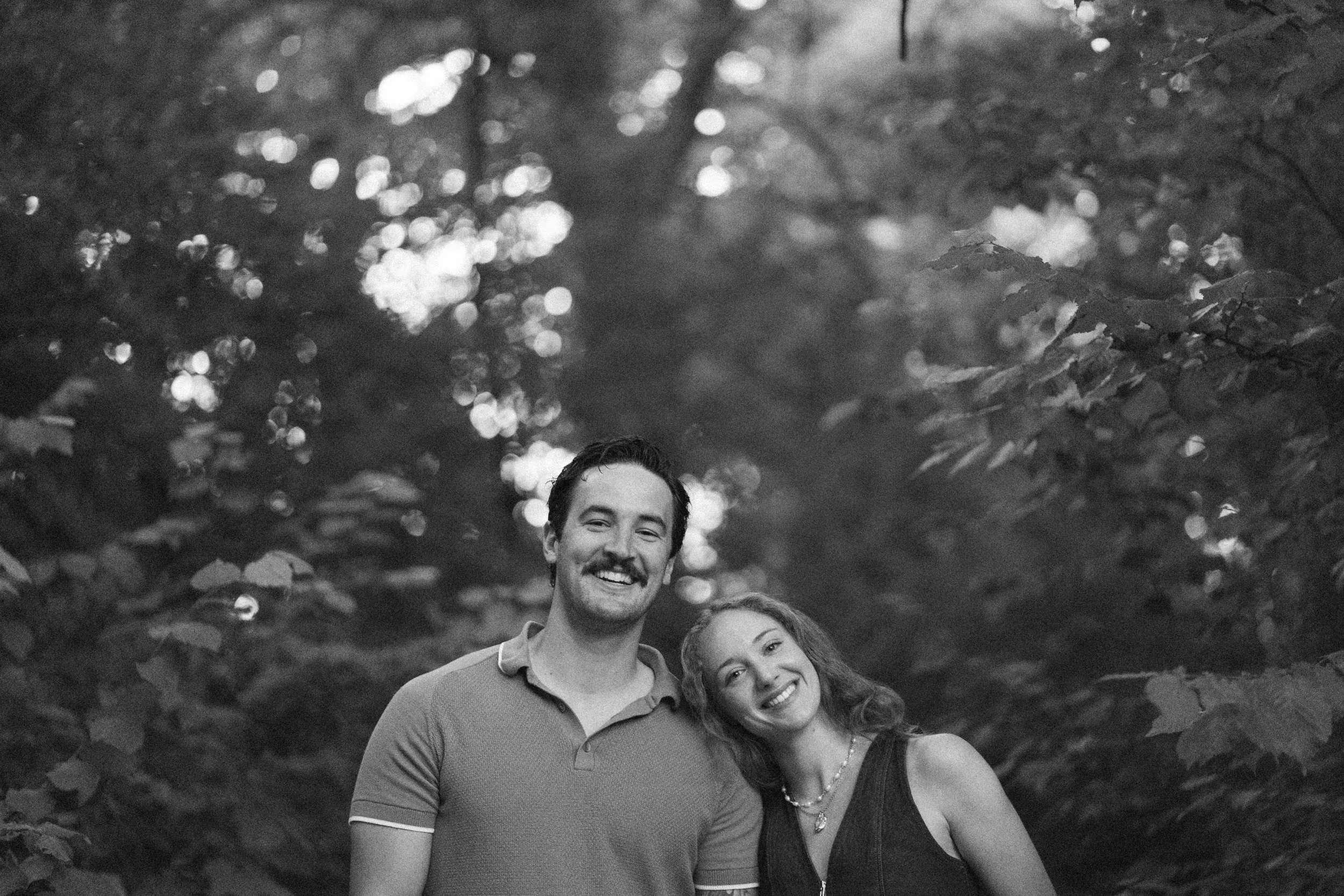 Couple relaxed engagement photographer Melbourne 