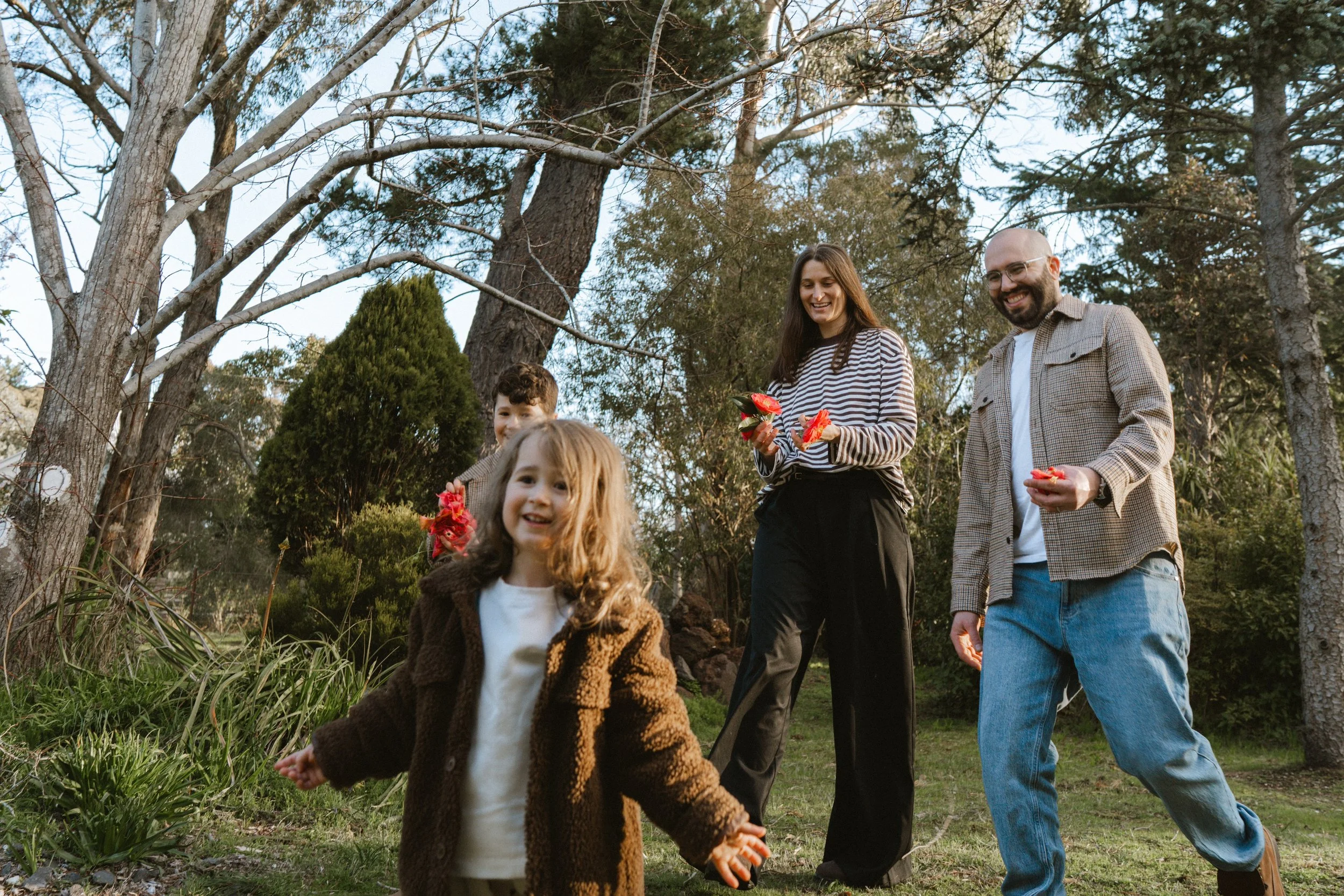 Spring family photography sessions in Macedon, Victoria