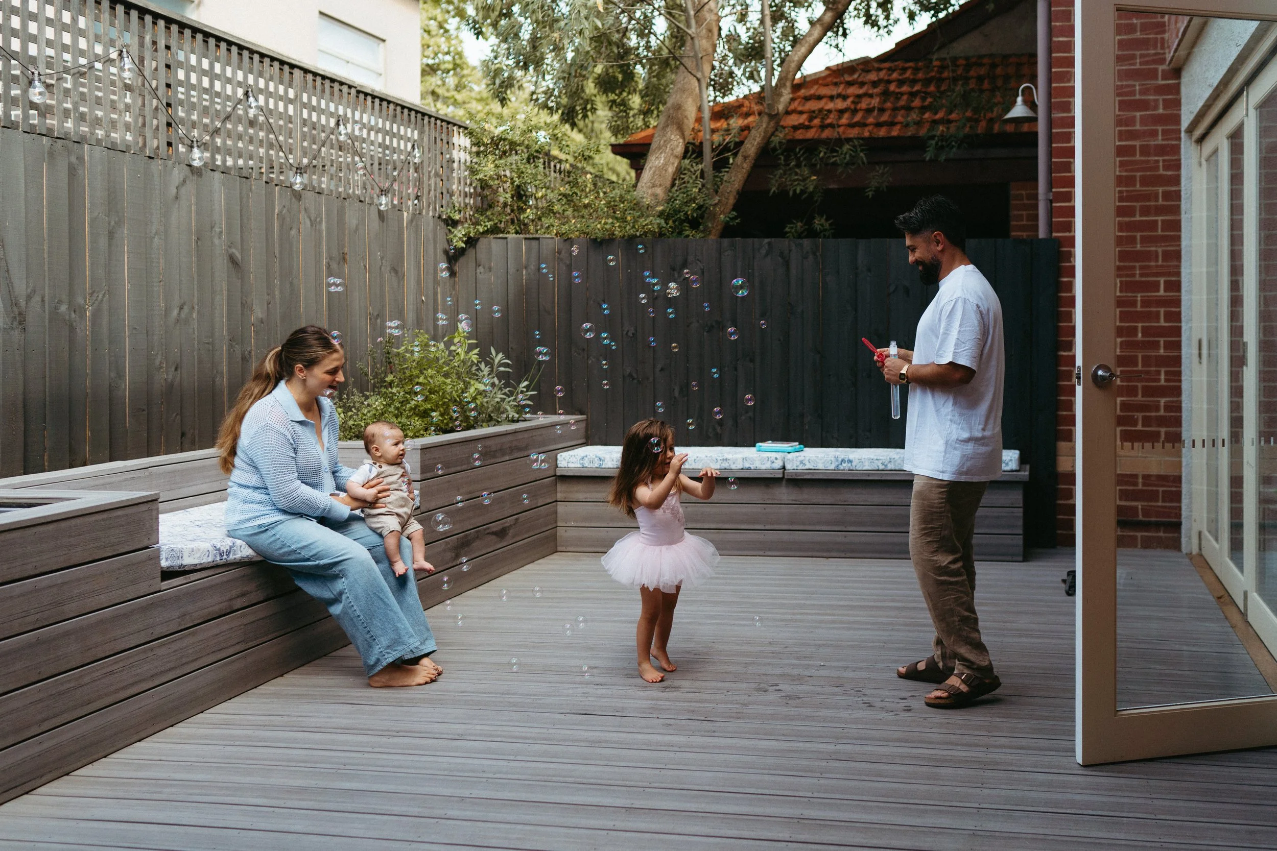 Family photography in Melbourne at home 