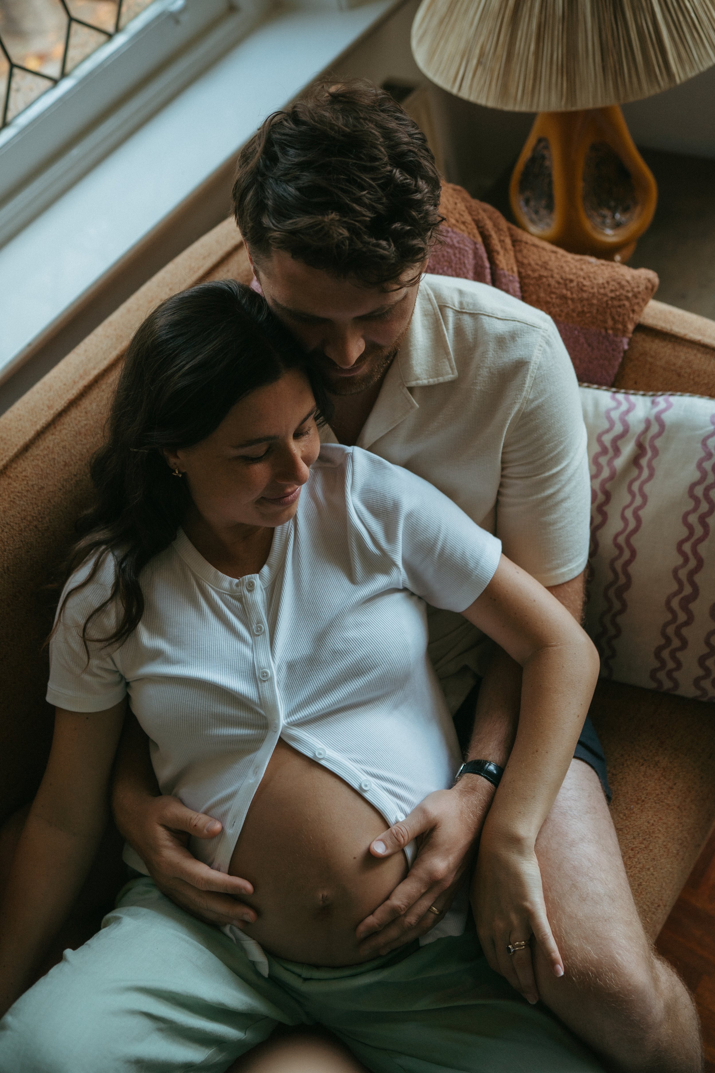 Maternity photography in Melbourne at home