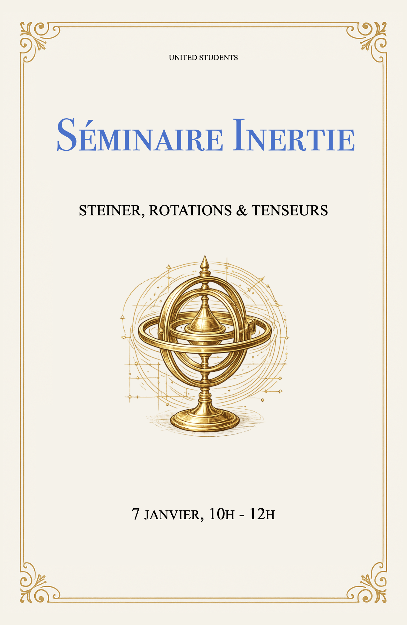 Séminaire Inertie
