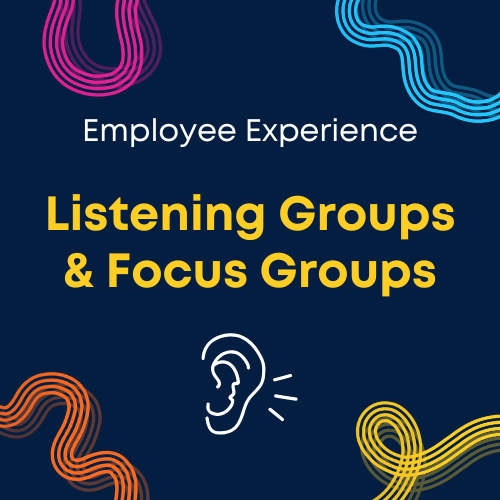 Listening Groups & Focus Groups