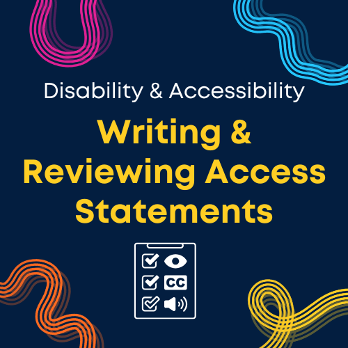 Writing & Reviewing Access Statements