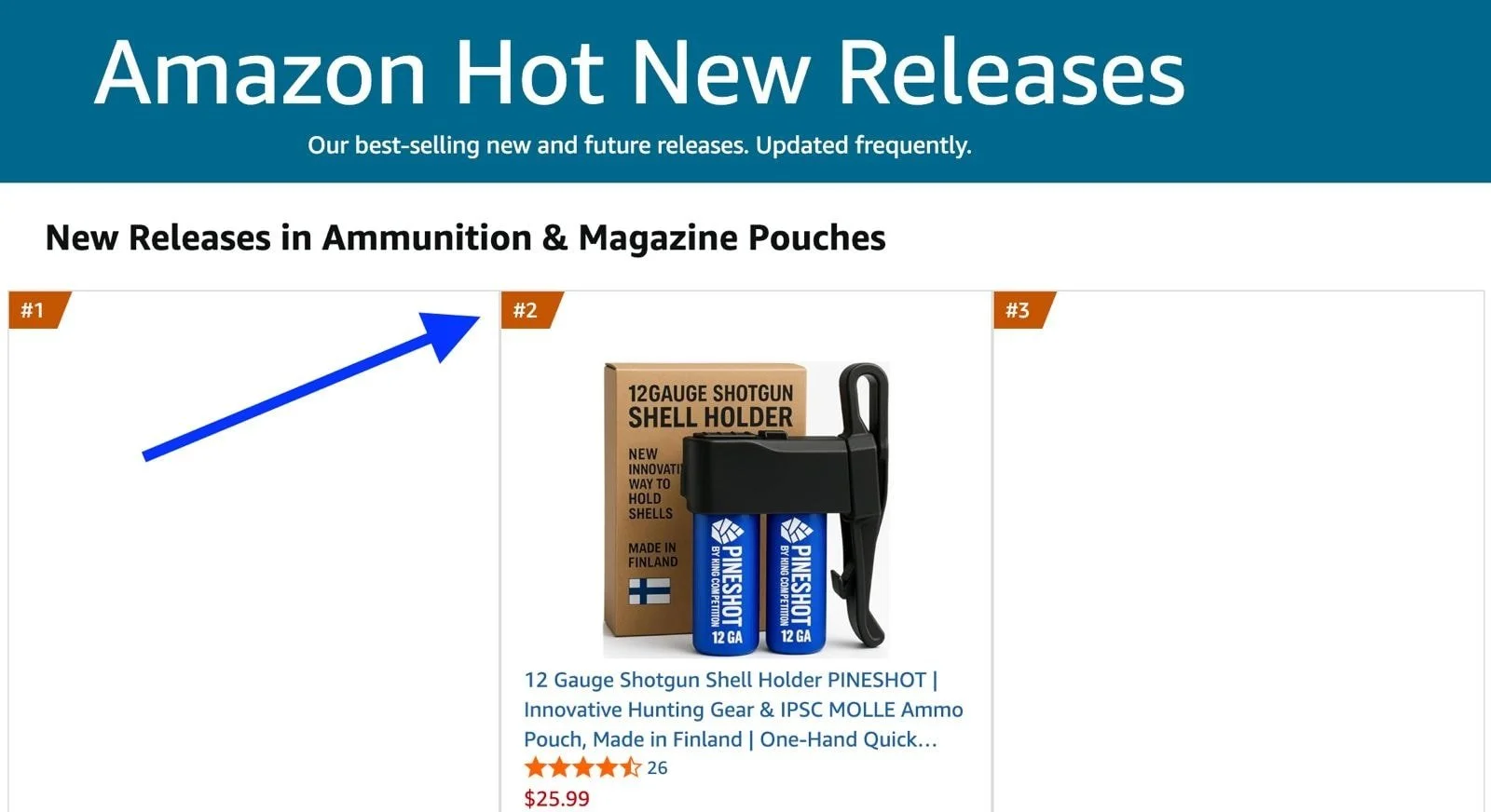 We are getting hot in #Amazon
#Pineshot #hunting #dronedefence #kingcompetition 
https://amzn.to/3HTXlXB