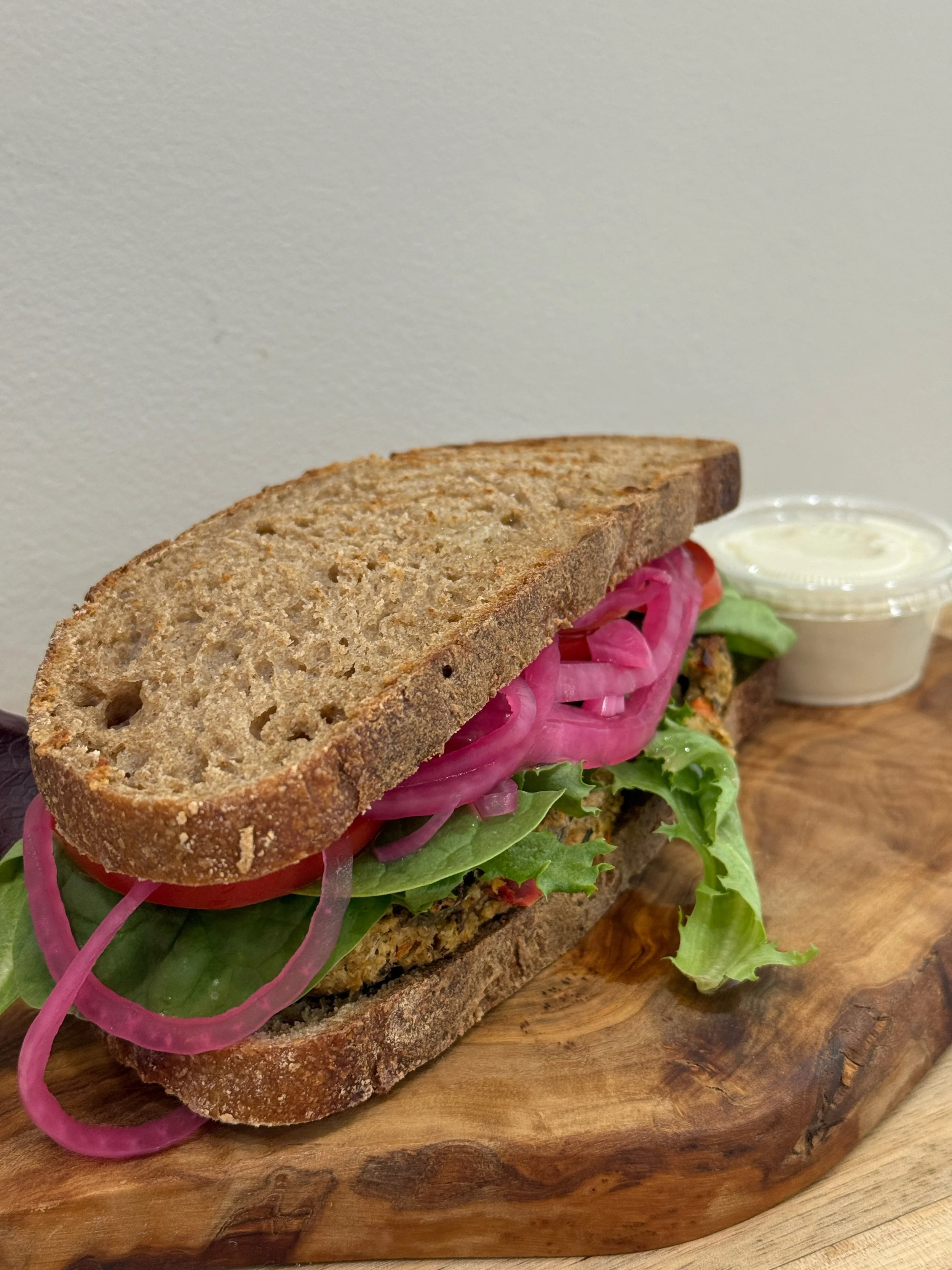 Black Bean Sandwich
