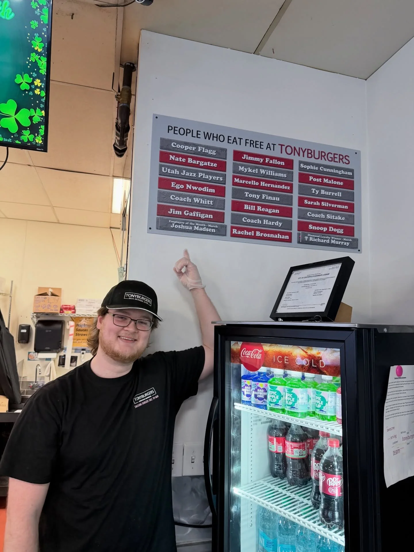 This is Josh! Our employee of the month for March!

A little about Josh:

"Married to the love of my life ❣️College student who enjoys working hard 💪🏼 For my free time you can usually find me playing music or listening to my favorite songs 🎶&