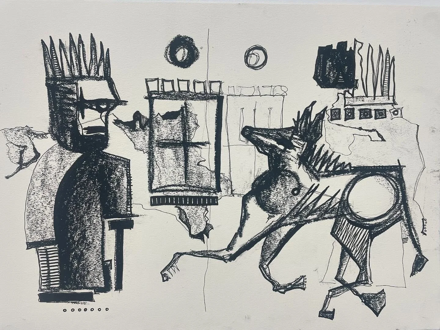 King // Horse 

#king #horse #charcoal
