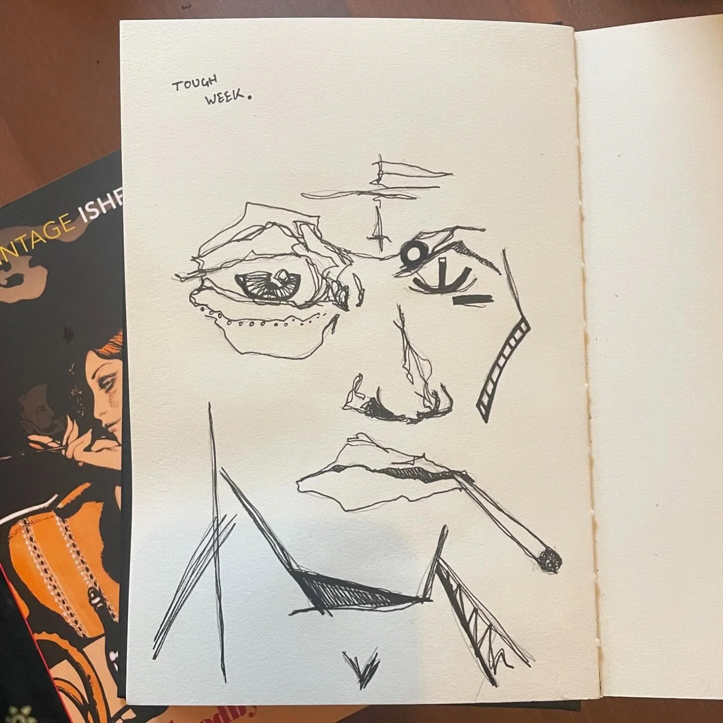 Tough week eh?

#sketch #drawing