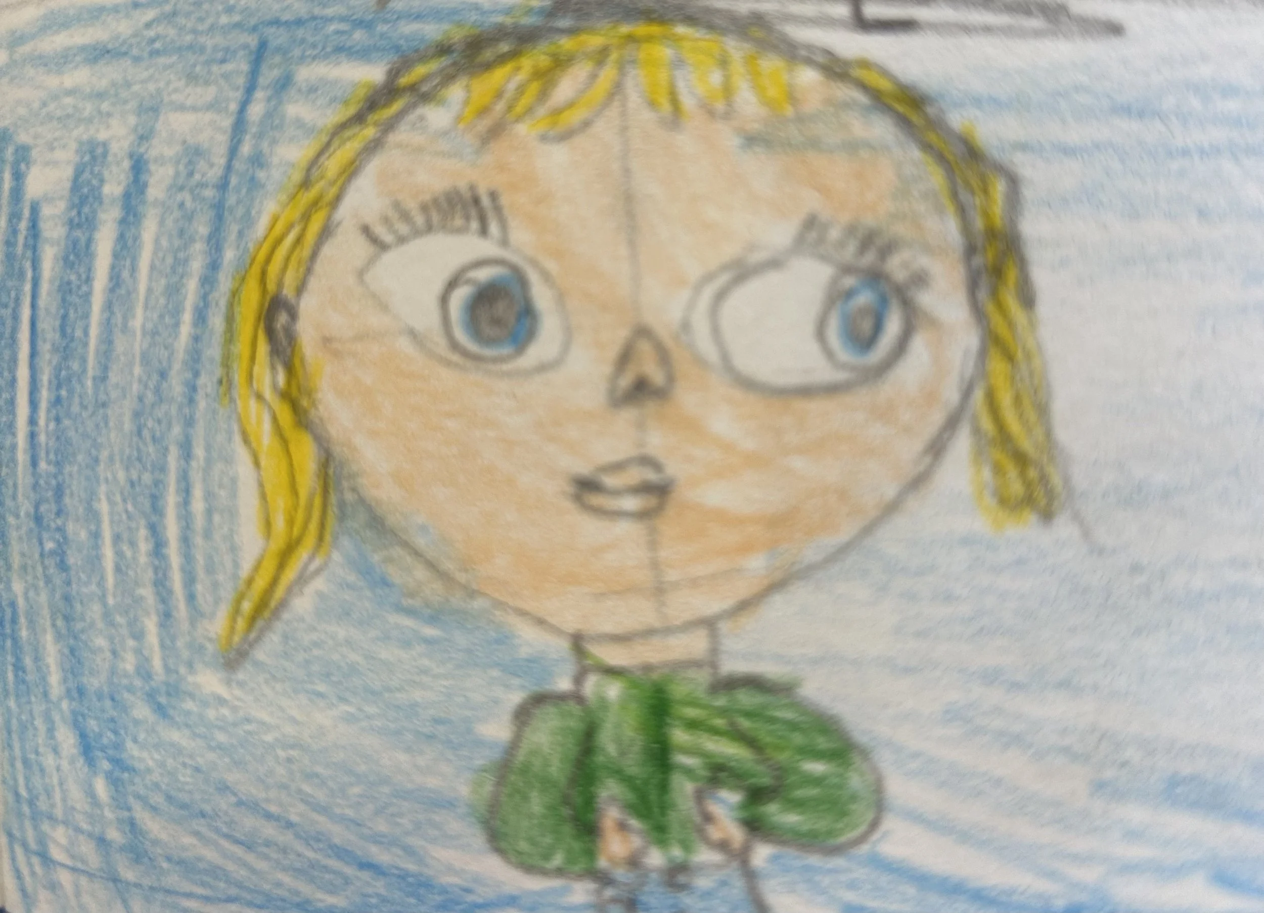 Kinderatelier-Zelfportret