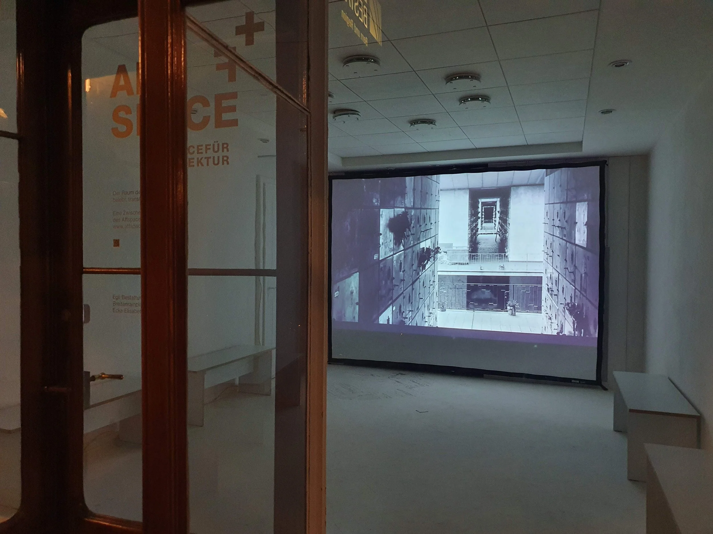 Ausstellungsansicht, Affspace