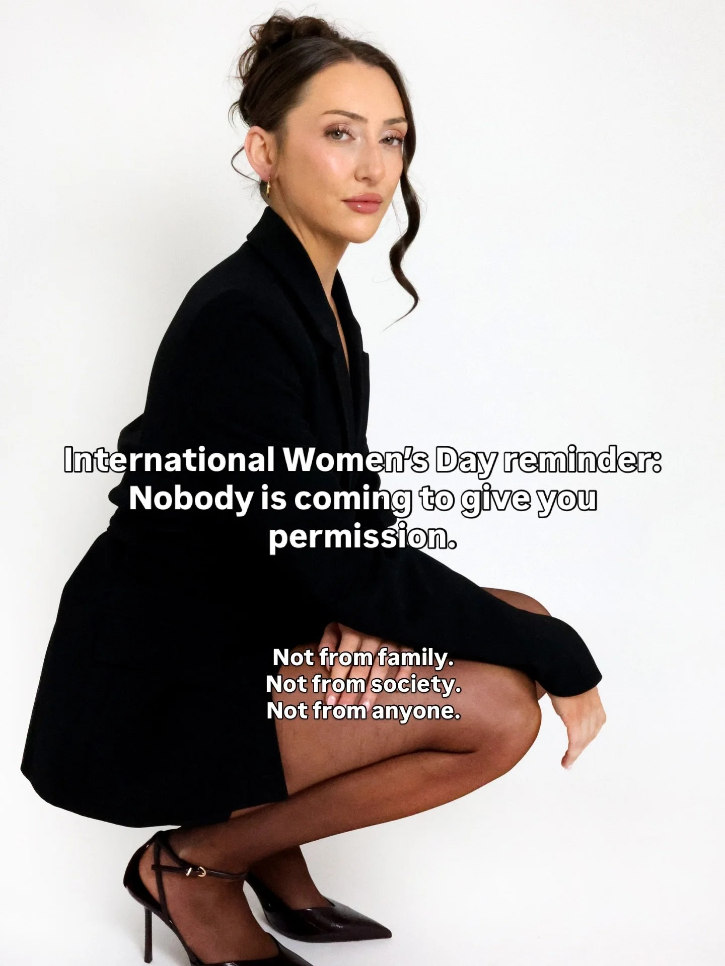 Happy International Women&rsquo;s Day 🤍

Building the life you want isn&rsquo;t always comfortable.

Sometimes it means taking risks.
Doing things people don&rsquo;t understand.
Backing yourself before anyone else does.

But it&rsquo;s always worth 