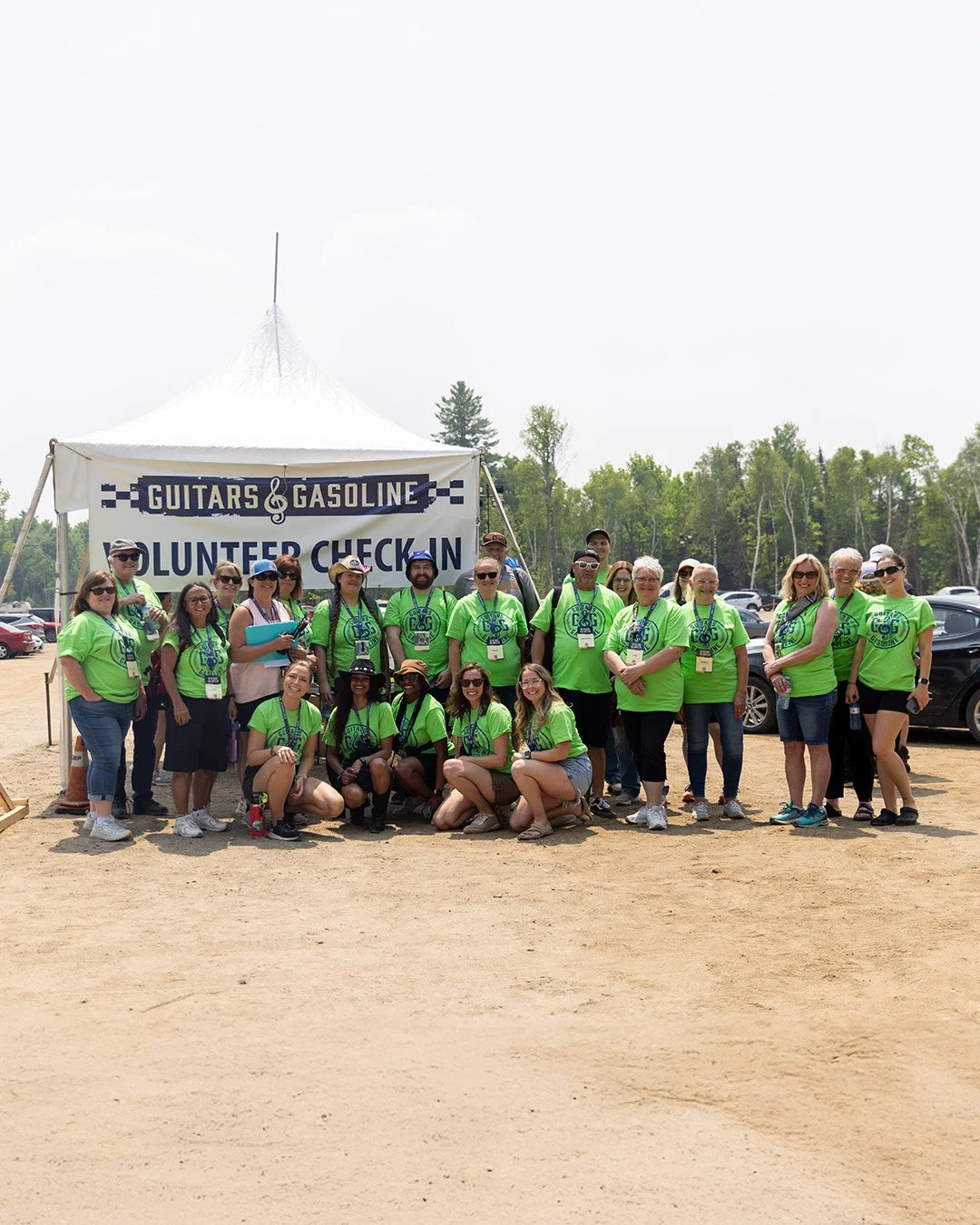Amazing volunteer crew
