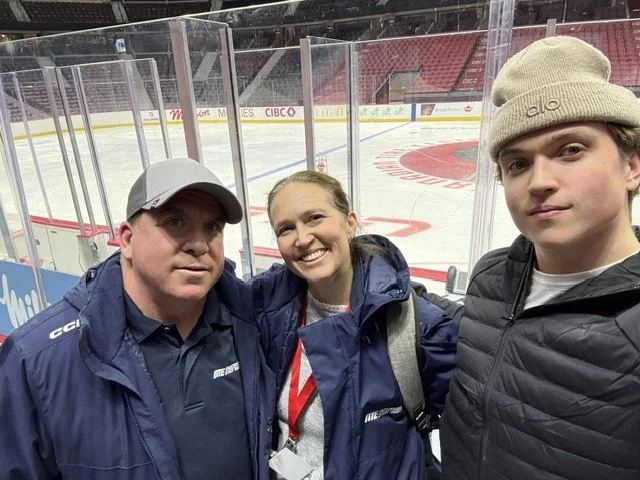 Canadian Tire Centre setup crew