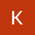 Orange square with a white letter K in the center