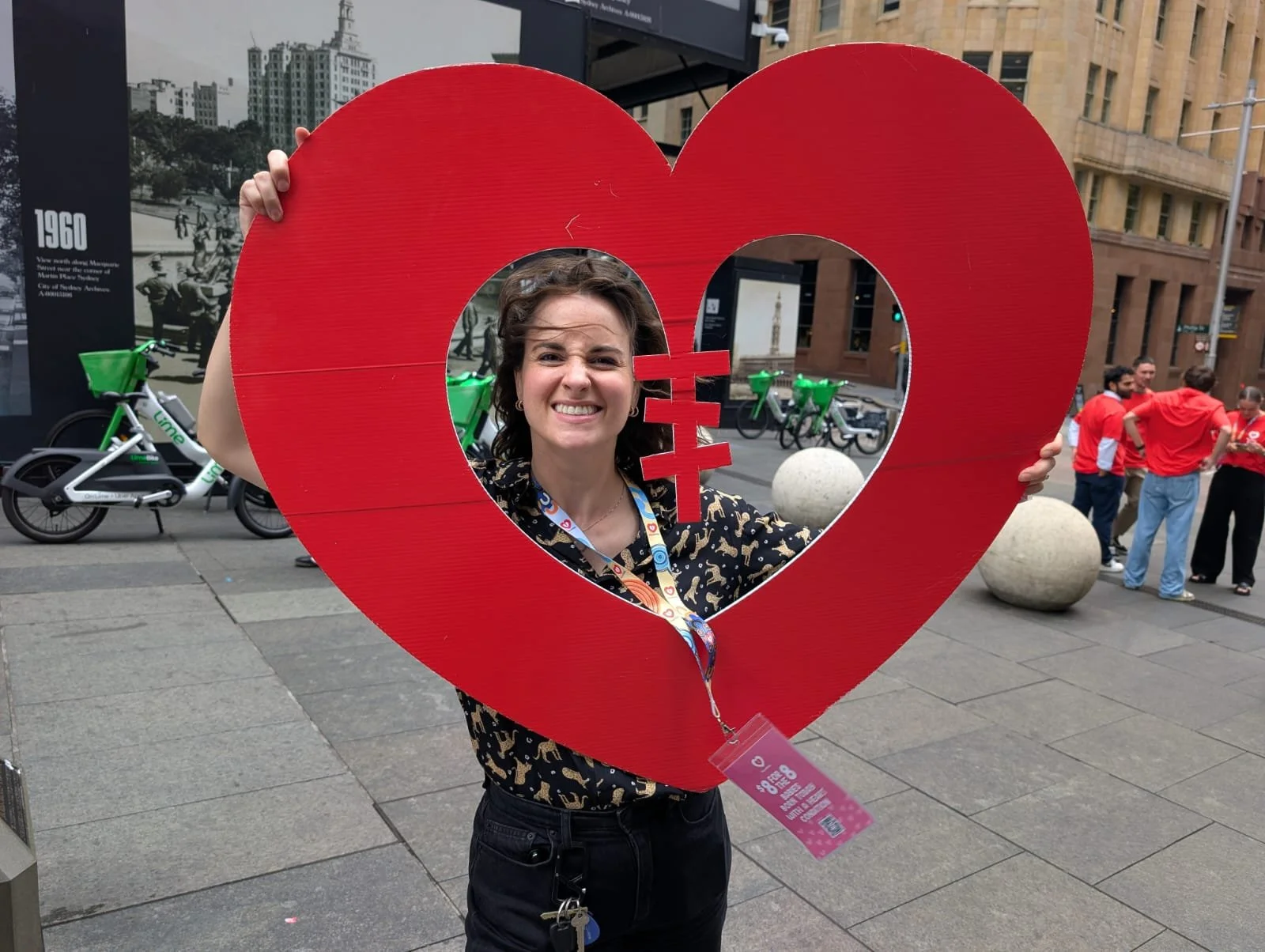 Raising money for HeartKids