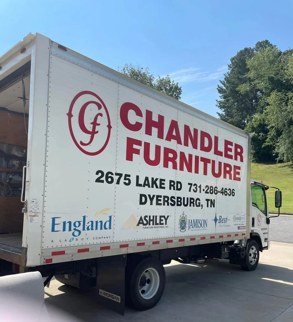 Finding the perfect piece of furniture is exciting, but getting it home shouldn&rsquo;t be a hassle. At Chandler Furniture, we make the process easy with our professional in-house delivery service!

When you shop with us, you don&rsquo;t have to worr