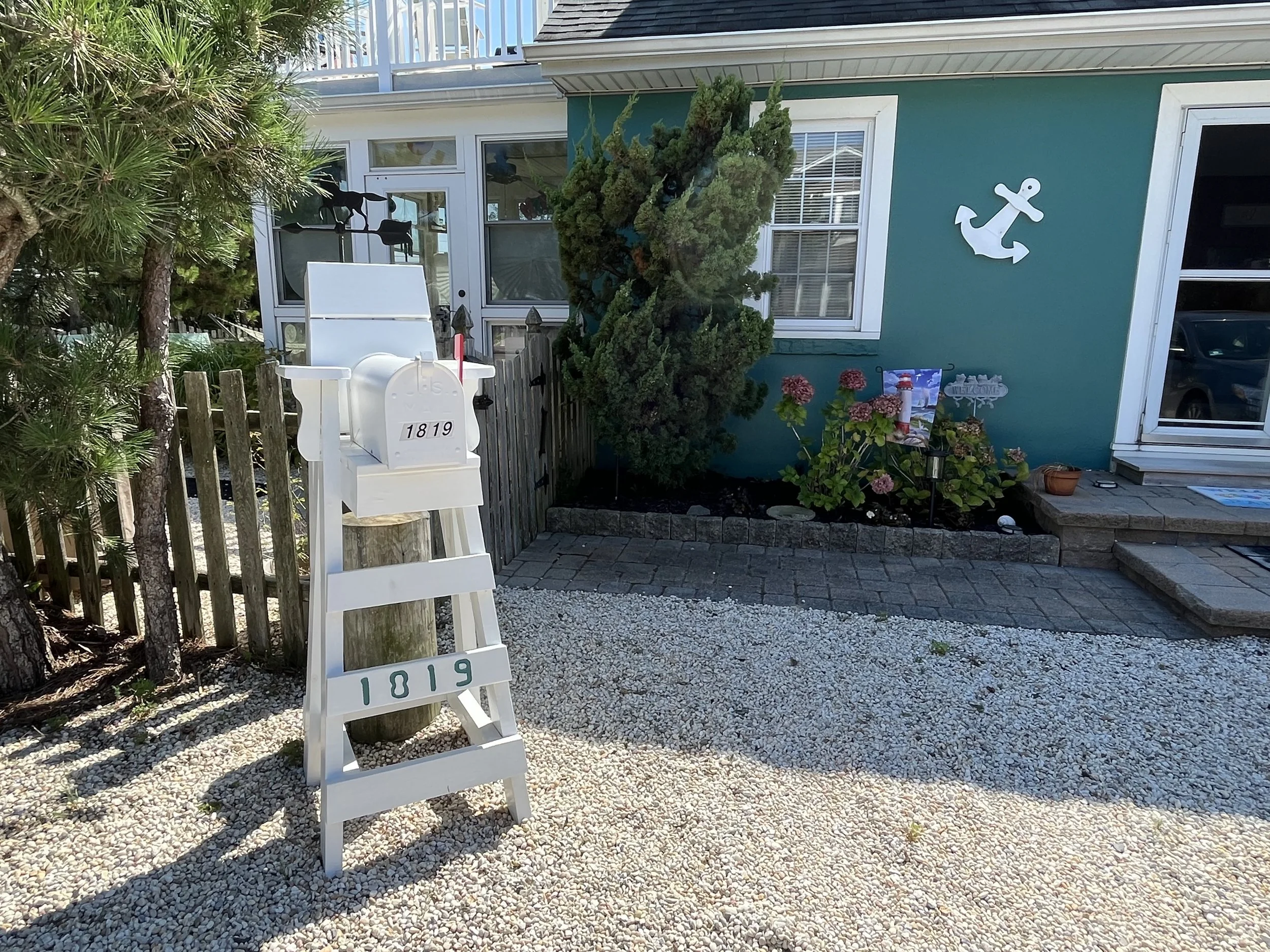 lifeguard Stand Mailbox