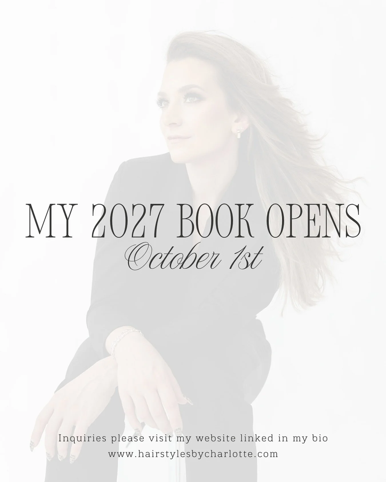 👀 You saw that right! 👀 I&rsquo;ve decided to open my 2027 books in just 3 days which is earlier than I ever have in past years! 

I&rsquo;ve been getting a lot of inquiries for 2027 and I know that feeling as a bride of wanting to lock in all your