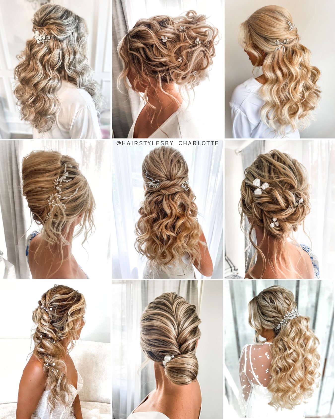 On the opposite side of the hair color spectrum here is some blonde specific inspo for all my future brides!

2026 bride 
2027 bride
New Jersey bride
New Jersey bridal hairstylist 
Blonde hair inspo
Bridal hair inspo