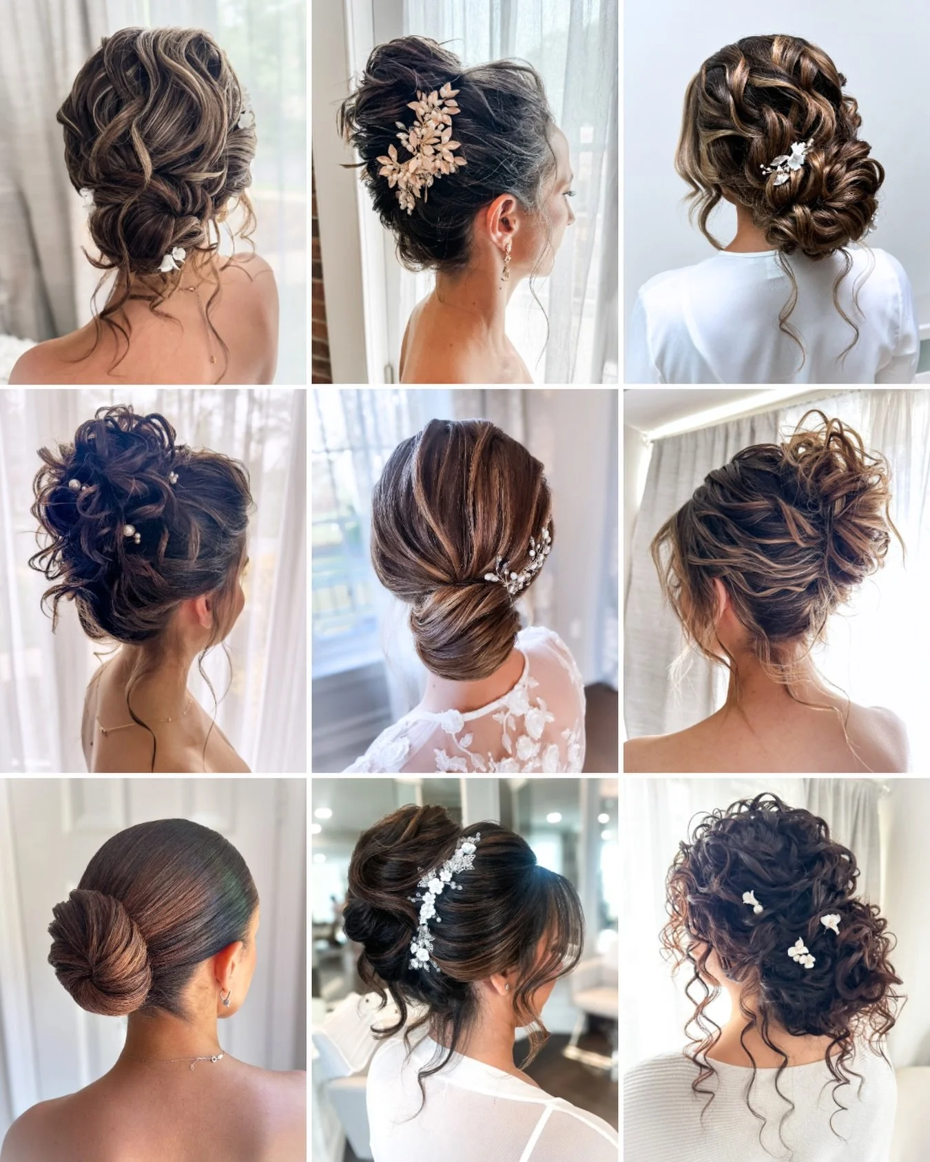 🤎 Updo inspo for the brunettes 🤎

2027 bride
Brown hair inspo
New Jersey bride
NJ bridal hairstylist 
Textured updo
Sleek updo
Curly updo
French twist 
Low bun