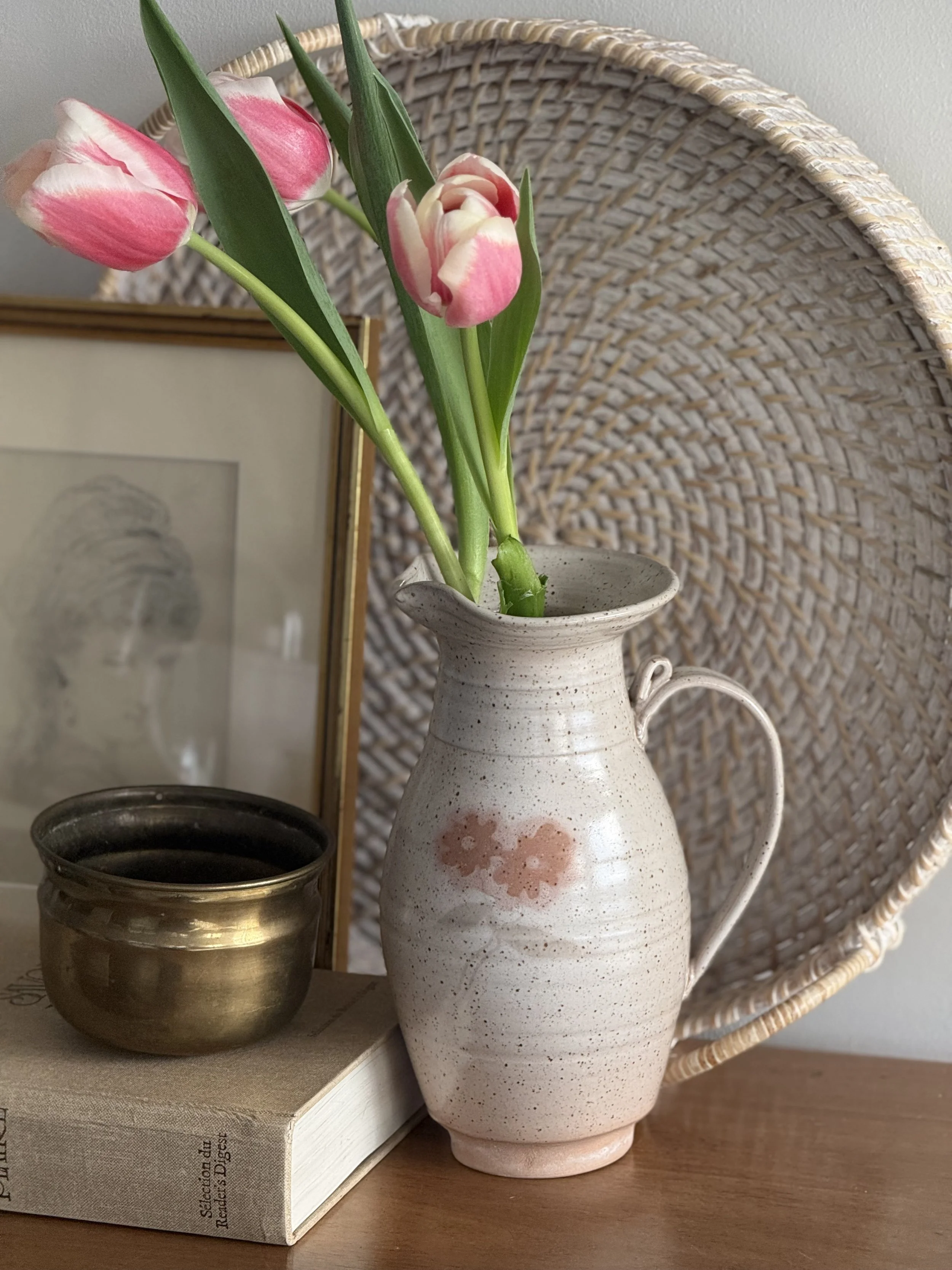 Vintage Studio Pottery Pitcher