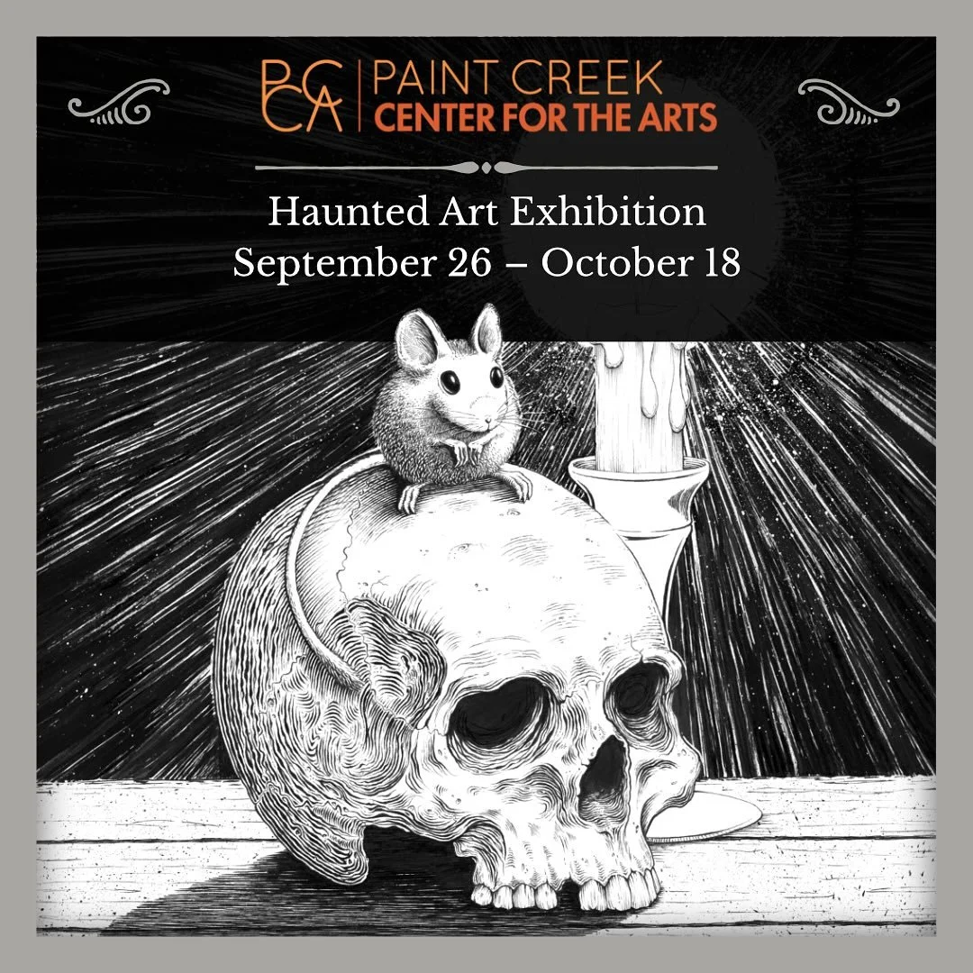 Paint Creek Center for the Arts has their annual Halloween art exhibit going on now through October 18. There are some awesome spooky works there, so go check it out if you&rsquo;re in southeastern Michigan. 🎃👻
#halloween #halloweenartwork #hallowe