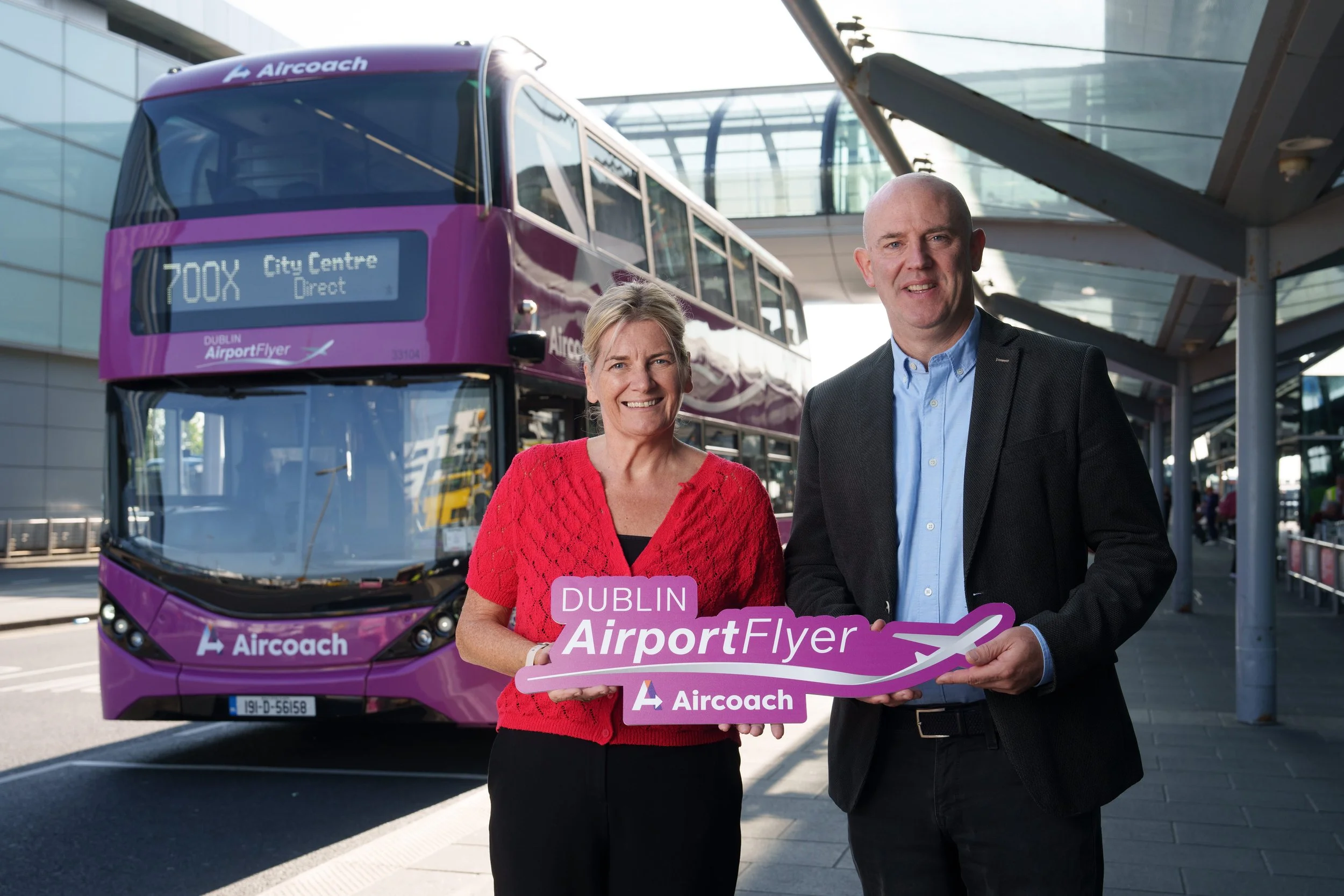 Aircoach Introduces Double-Decker Buses to Dublin Airport/Dublin City Centre Route
