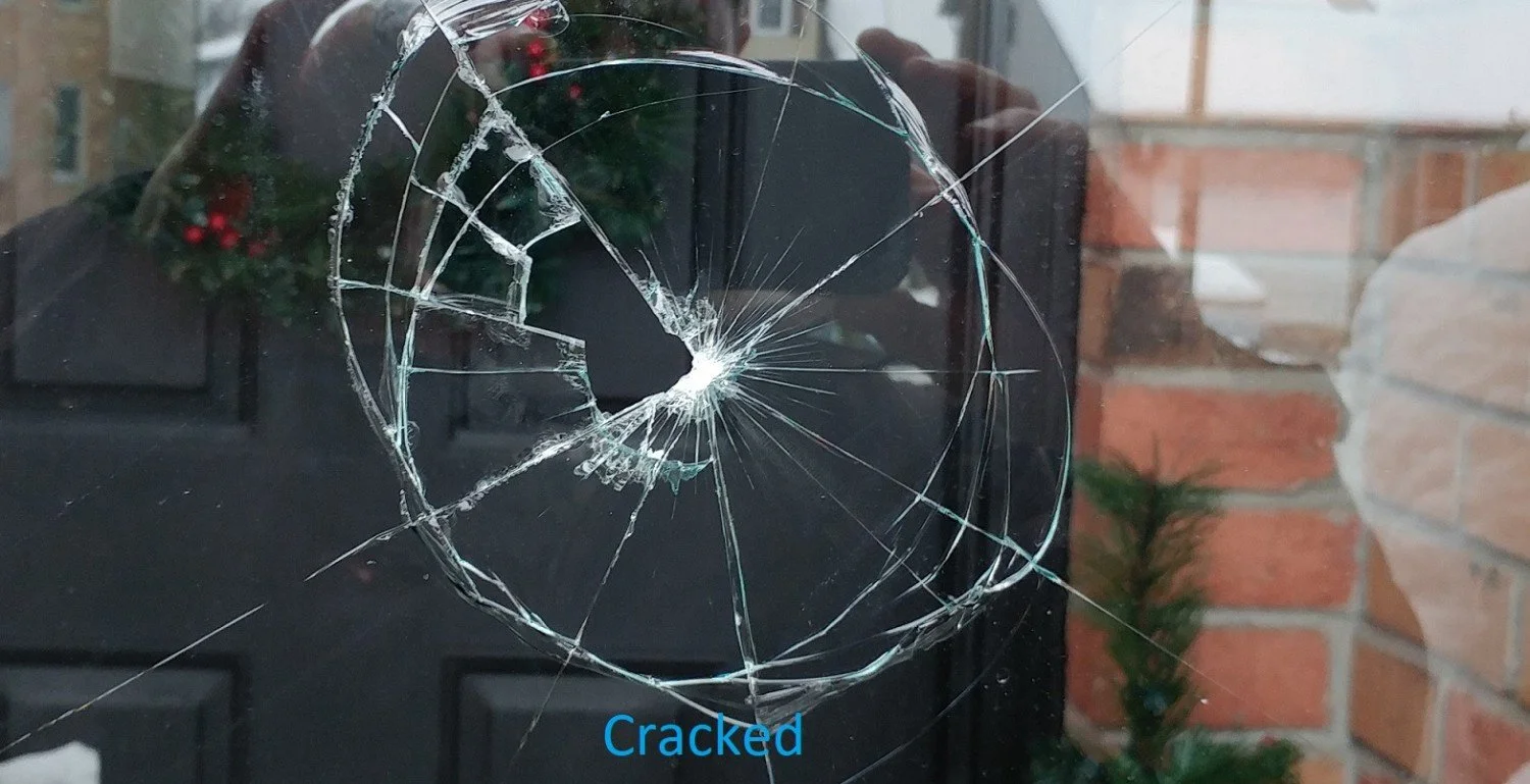 Broken glass
