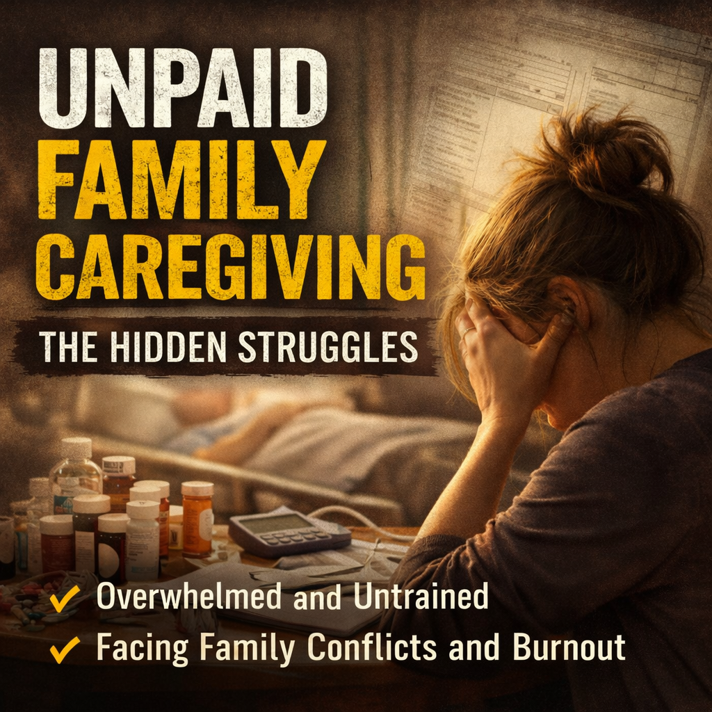 Navigating the Hidden Struggles of Unpaid Family Caregiving