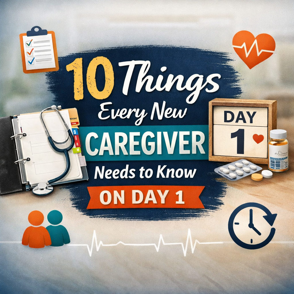 10 Things Every New Caregiver Needs to Know on Day 1