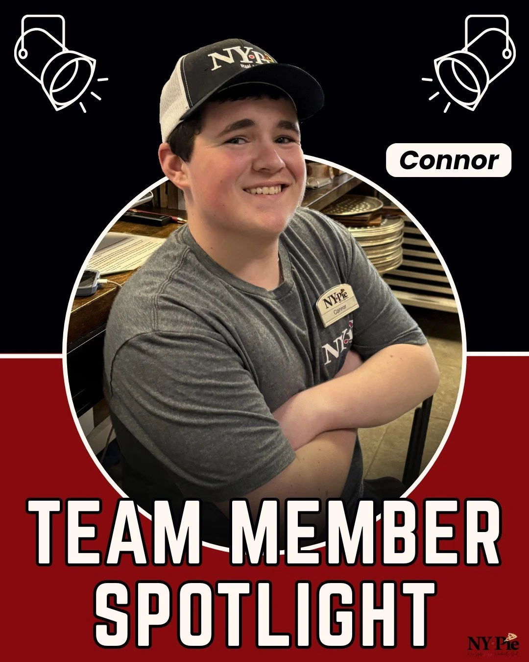At NY Pie, there&rsquo;s plenty of faces we look forward to seeing each week. For our Franklin crew, Connor has been one of those faces since the very first day the location opened its doors three years ago.

Over time, we&rsquo;ve watched Connor gro