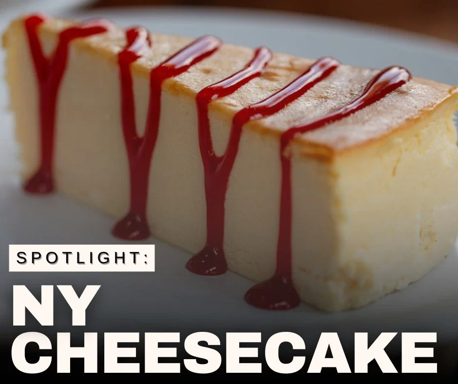 New York style cheesecake is almost as iconic as the city&rsquo;s pizza! Arnold Reuben created it in the 1920&rsquo;s by substituting cream cheese for traditional curds, and since then, its velvet creaminess has made it a staple dessert nationwide.

