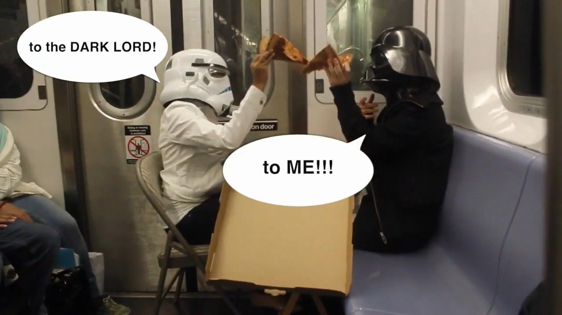 It&rsquo;s only right to celebrate May 4th with a Star Wars movie marathon, and it&rsquo;s only right to fuel a movie marathon with a fresh, cheesy pizza. 

Make it easy tonight by swinging by NY Pie or ordering online! (Link in comments) May the Sau