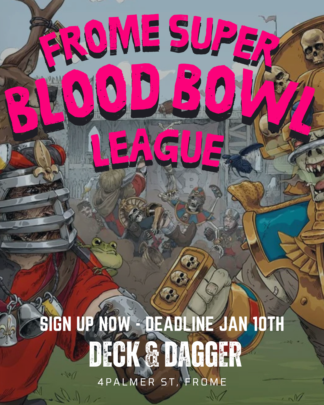The Deck and Dagger Blood Bowl League