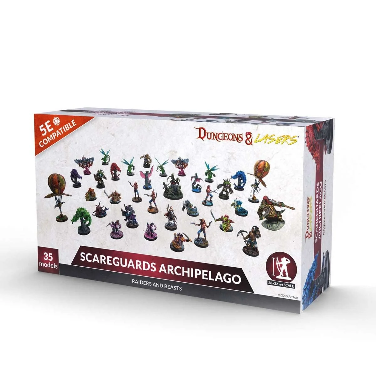 Dungeons and Lasers - Raiders and Beasts of Scareguards Archipelago