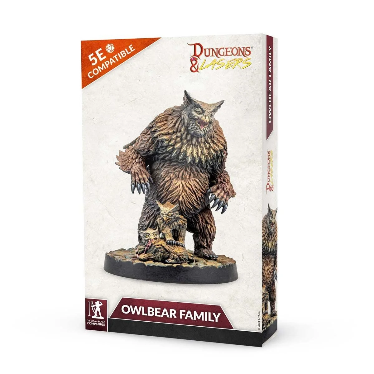 Dungeons and Lasers - Owlbear Family