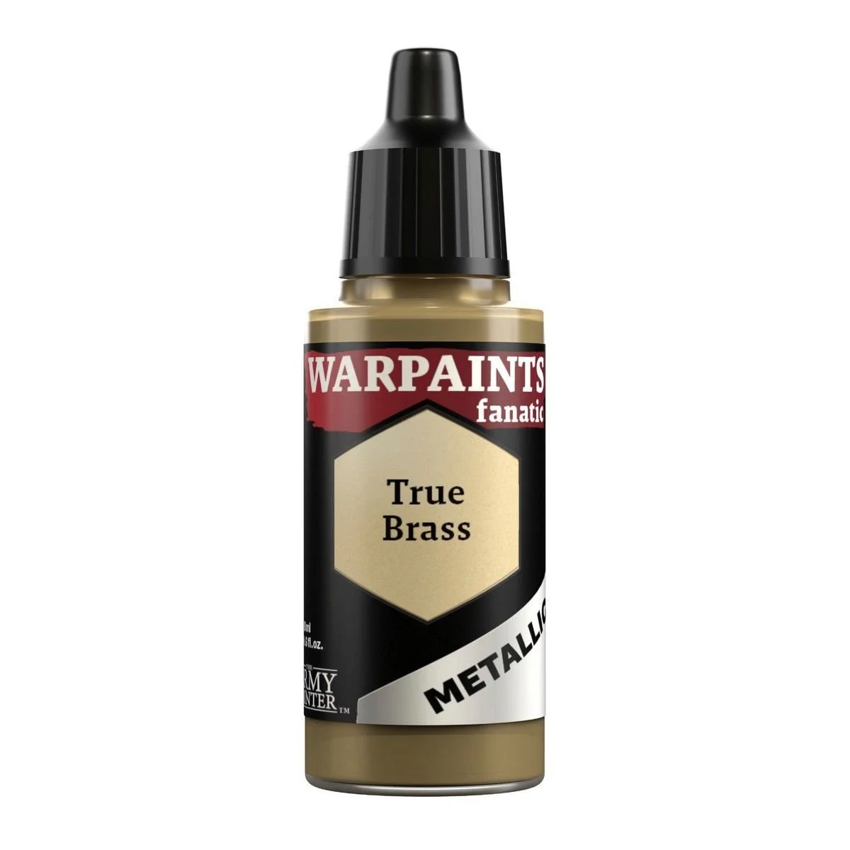 The Army Painter - Warpaint Fanatic - Metallic: True Brass (18ml)